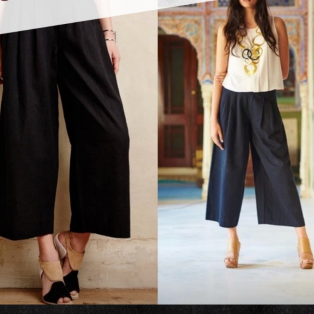 Cartonnier Wide-Leg High Waist Trouser Culotte